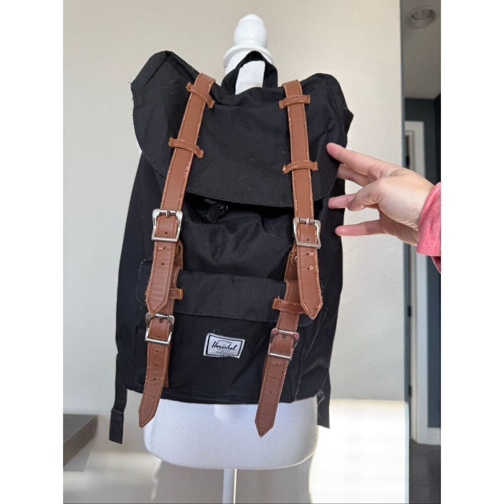 Herschel Little American Black Backpack